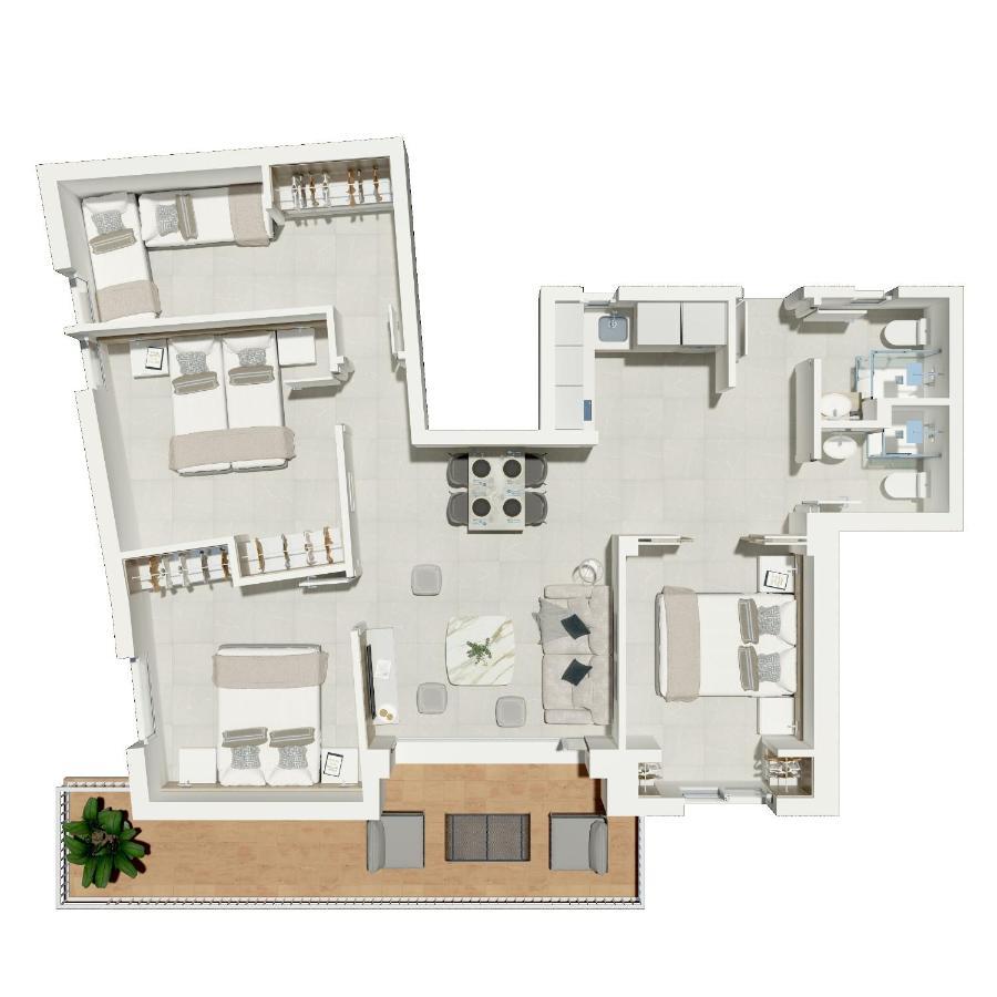 Mara Boutique Apartments Бенидорм Экстерьер фото